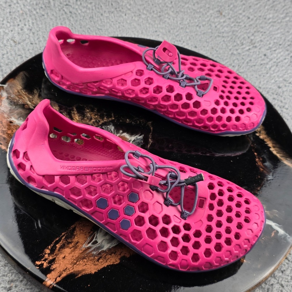 Vivobarefoot Ultra Bloom Women 40 US 9Pink Honeycomb Barefoot Water Shoes